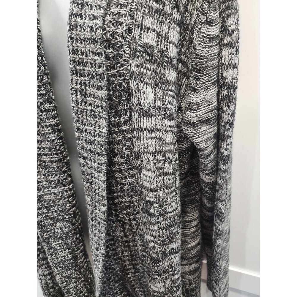 Northcrest Black White Striped Long Sleeve Sweater Womens Size XL - Picture 2 of 5